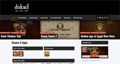 Desktop Screenshot of duksel.com