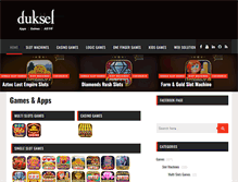 Tablet Screenshot of duksel.com